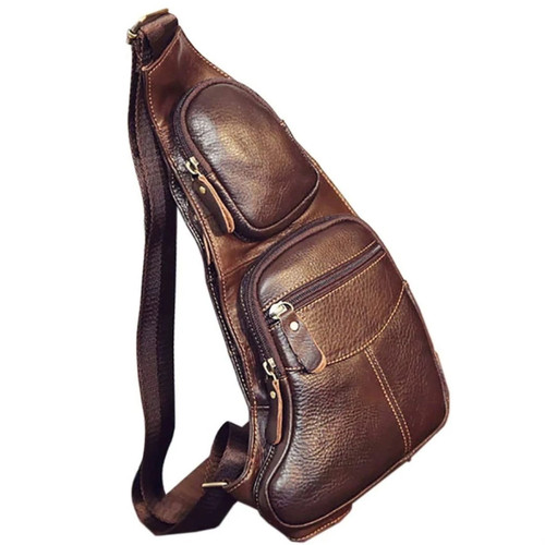 Mens genuine leather sling - genuine,