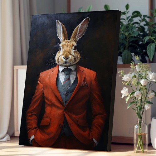 Rabbit suit canvas - in, a