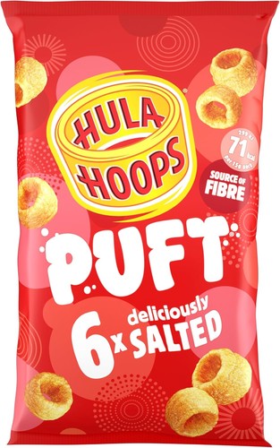 Hula hoops puft - hoops, salted