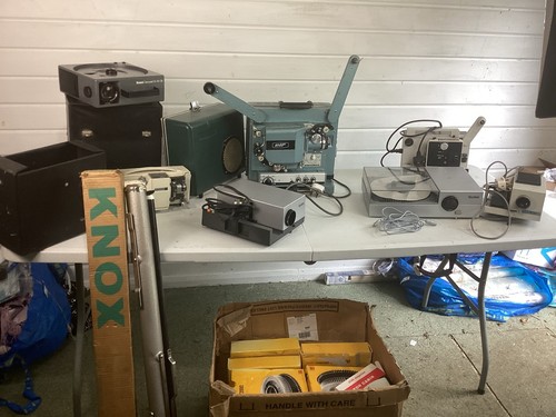 Job lot film projectors - projectors,