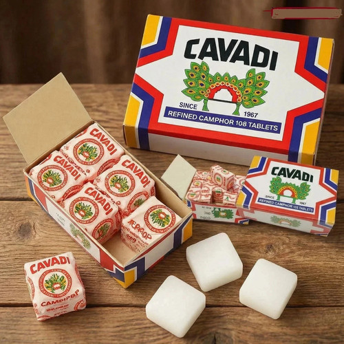 Camphor tablets cavadi - camphor, –