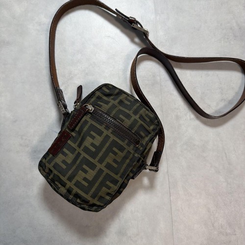 Fendi zucca shoulder bag - fendi, ff