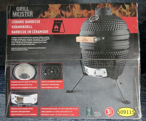 Grill meister ceramic kamado - ceramic,