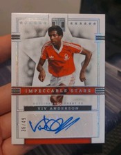 Viv Anderson Auto /49 Panini