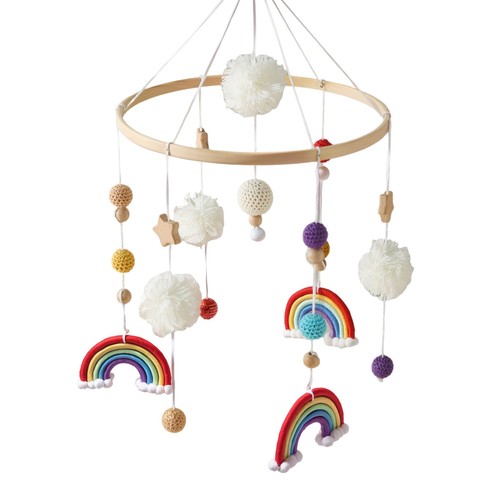 Baby mobile with wooden - baby,
