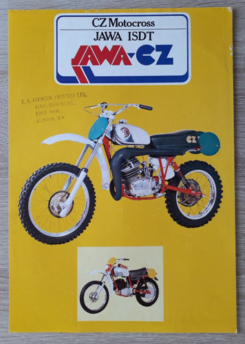 Jawa motocross isdt - &,