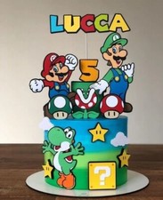 Super Mario Cake topper, Mario