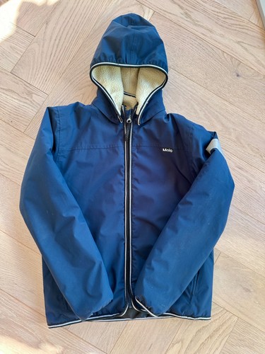Molo kids navy jacket with - navy,