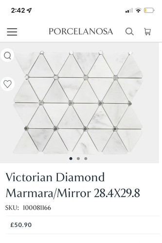 Porcelanosa mosaic victorian - mosaic,