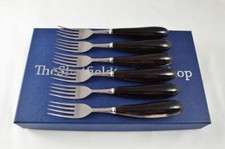 6 Sheffield Steak Forks with