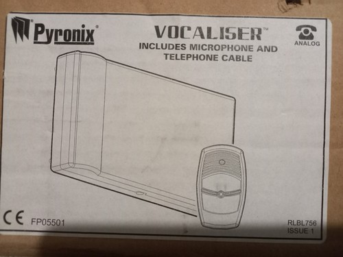 Pyronix vocaliser alarm speech - pyronix,