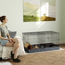 Guinea Pig Cage, 2 in 1 Rabbit