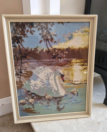 Vintage needlepoint tapestry - needlepoint,