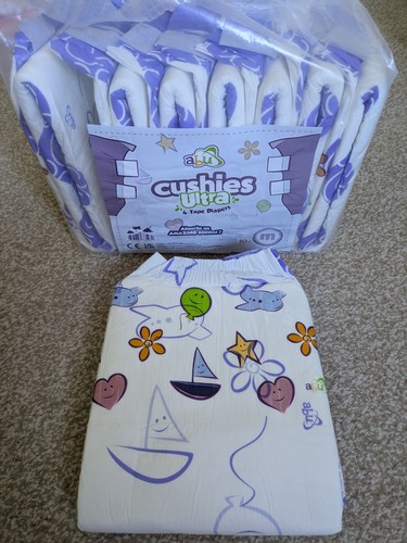 Abu cushies tape diaper - cushies,