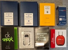 8x fragrance samples Men Women