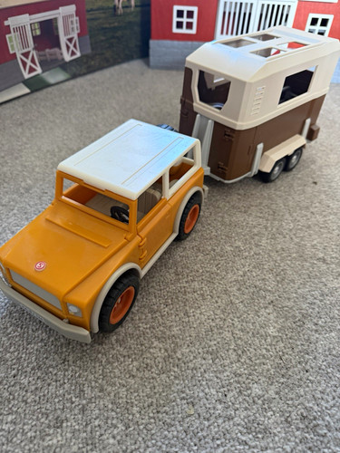 Vintage schleich jeep - schleich, horse