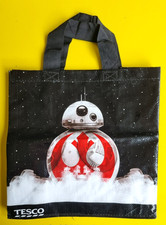 Star Wars The Last Jedi - Tesco Bag For Life / Tote Bag - Stormtrooper, BB8