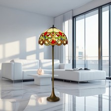 Large Tiffany Style Floor Lamp