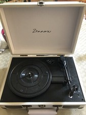 Zennox Vinyl Record Player portable suitcase