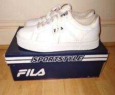 Fila Panache Limited Edition White, Red and Blue Trainers UK 6