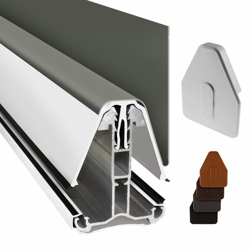 Starter end glazing - bar, self