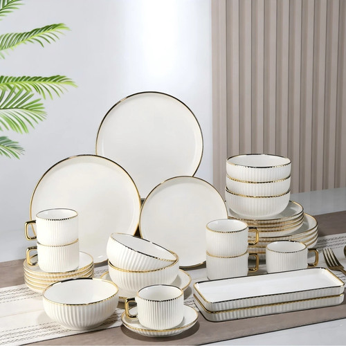Piece porcelain dinnerware - 32,