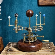 Vintage Brass Orrery Solar