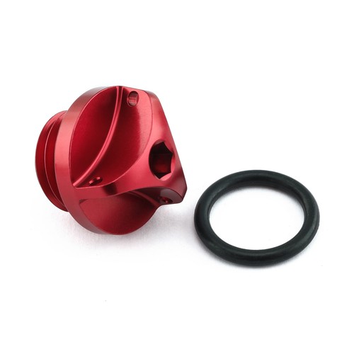 Aluminium oil filler - aluminium, cap