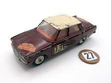 VERY RARE VINTAGE CORGI TOYS #322 ROVER 2000 MONTE CARLO RALLY CAR DIECAST  1967