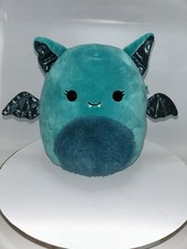  Halloween Squad  Squishmallows 8” Lucasta The Bat Cute  Teal Green Retired  VGC
