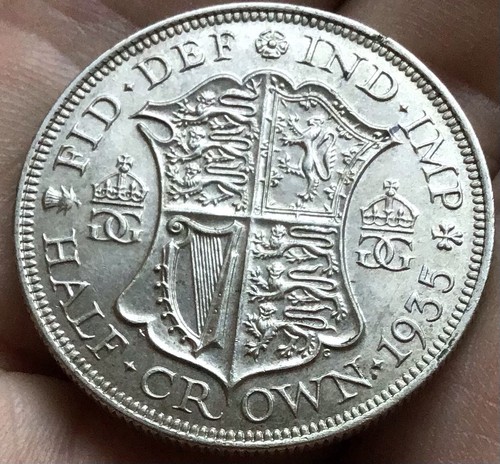 1935 george silver half - v,