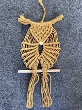 Owl Tapestry Hand-woven Owl
