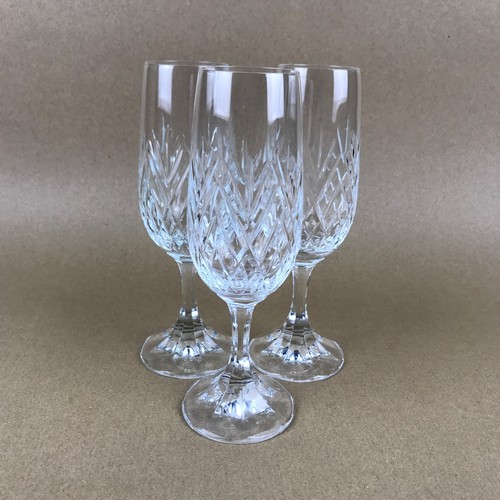 Vintage cut crystal champagne - crystal,