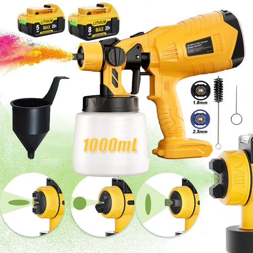 Cordless spray gun - gun, electric