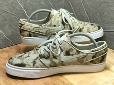 Mens Nike Sb Zoom Air Stefan Janoski Desert Camo Uk 9.5 333824-207 Rare Trainers