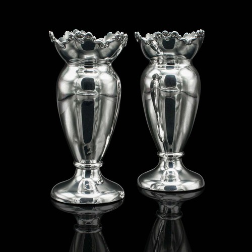 Pair antique duck egg - of,