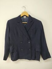 Original 1940s ladies navy blue double breasted suit jacket
