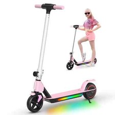Electric Scooters Kids UK E Scooter For Girls S2 Ages 5-12 130W LED Display