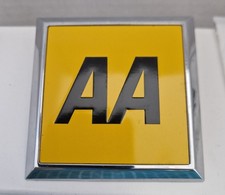 Vintage Square AA Badge &
