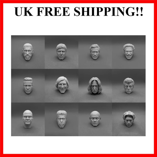 Scale resin diecast head - 1/6,