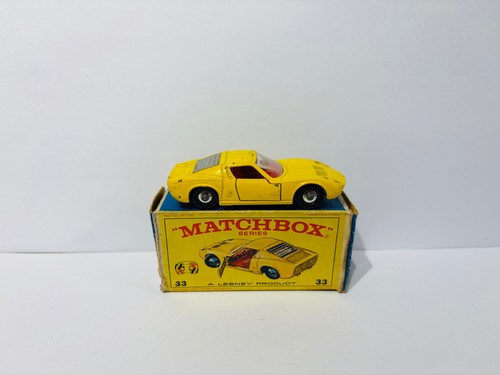 Matchbox series lamborghini - 33,