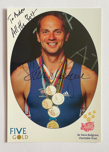 Steve redgrave 5 olympic - steve,