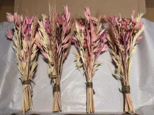 Dried flowers posy bouquets - 4,