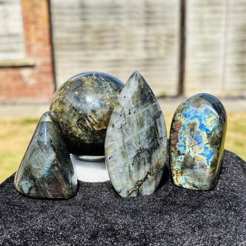 Polished natural labradorite - polished,