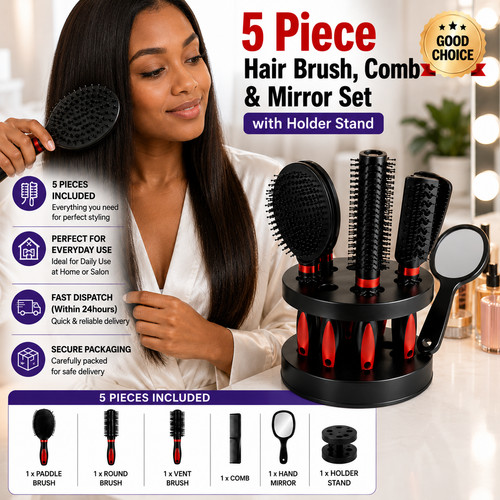 Piece hair brush - brush,, comb