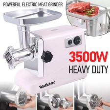 Meat Grinder Electric [3500W Max] Sausage Stuffer,Kubbe Kit for Home Kitchen Use