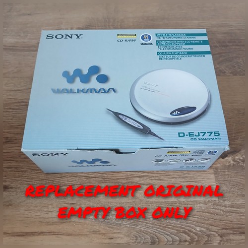 Empty box only - box, sony
