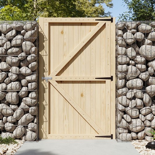 Outdoor wooden fence gates - outdoor,