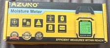 AZUNO Digital Moisture Damp Meter, Pin-Type Water Leak Detector