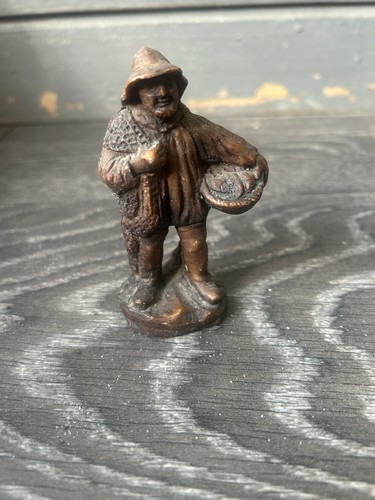 Fisherman figure ornament - fisherman,
